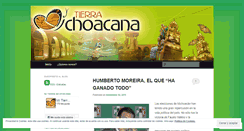 Desktop Screenshot of mitierramichoacana.wordpress.com