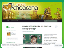 Tablet Screenshot of mitierramichoacana.wordpress.com