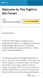 Mobile Screenshot of fightintheforest.wordpress.com
