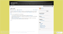 Desktop Screenshot of giusepperesta.wordpress.com