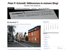 Tablet Screenshot of peterpschmidt.wordpress.com
