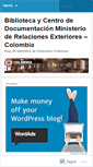 Mobile Screenshot of bibliteca.wordpress.com