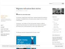 Tablet Screenshot of lostandfoundstories.wordpress.com