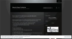 Desktop Screenshot of diegofontdevila.wordpress.com