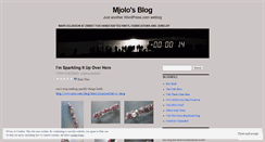 Desktop Screenshot of mjolo.wordpress.com