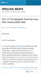 Mobile Screenshot of irnusanews.wordpress.com