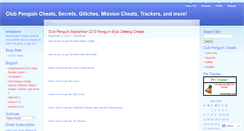 Desktop Screenshot of cpgclubpenguincheats.wordpress.com