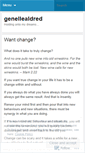 Mobile Screenshot of genellealdred.wordpress.com