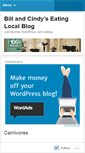 Mobile Screenshot of billandcindyeatlocal.wordpress.com
