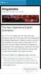 Mobile Screenshot of hingablabla.wordpress.com