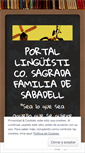 Mobile Screenshot of lenguacastellanabachillerato.wordpress.com