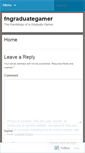 Mobile Screenshot of fngraduategamer.wordpress.com