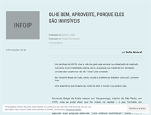 Tablet Screenshot of infoip.wordpress.com