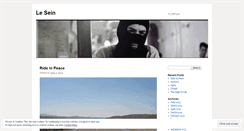 Desktop Screenshot of lesein.wordpress.com