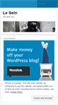 Mobile Screenshot of lesein.wordpress.com