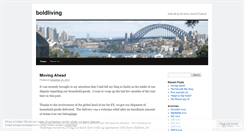 Desktop Screenshot of boldliving.wordpress.com