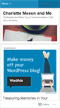 Mobile Screenshot of charlotteandme.wordpress.com