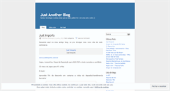 Desktop Screenshot of juniorcba.wordpress.com