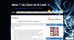 Desktop Screenshot of cazutdepeluna.wordpress.com