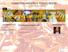 Tablet Screenshot of charutosviagensetodooresto.wordpress.com