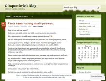 Tablet Screenshot of gitapratiwie.wordpress.com