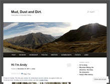 Tablet Screenshot of muddustanddirt.wordpress.com
