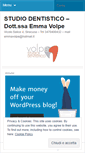 Mobile Screenshot of emmavolpe.wordpress.com