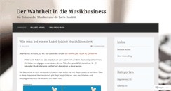 Desktop Screenshot of derwahrheit.wordpress.com