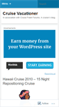 Mobile Screenshot of cruisevacationergramercypark.wordpress.com