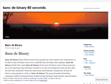 Tablet Screenshot of ibridge.bancdebinary60seconds.wordpress.com