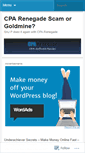 Mobile Screenshot of cparenegadescam.wordpress.com