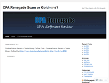 Tablet Screenshot of cparenegadescam.wordpress.com