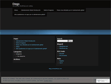 Tablet Screenshot of diego111111.wordpress.com