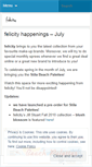Mobile Screenshot of felicity10.wordpress.com