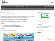 Tablet Screenshot of felicity10.wordpress.com