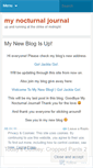 Mobile Screenshot of mynocturnaljournal.wordpress.com