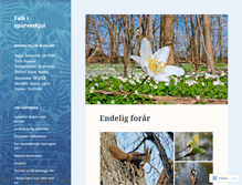 Tablet Screenshot of falkeskjul.wordpress.com