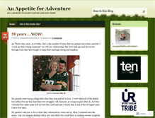 Tablet Screenshot of anappetiteforadventure.wordpress.com