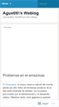 Mobile Screenshot of agustiti.wordpress.com