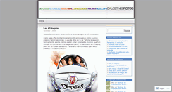 Desktop Screenshot of calcetinesrotos.wordpress.com