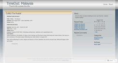 Desktop Screenshot of mytimeout.wordpress.com