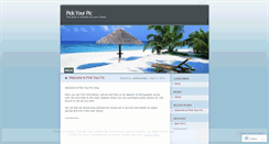 Desktop Screenshot of pickyourpic.wordpress.com