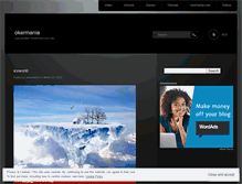 Tablet Screenshot of okermania.wordpress.com