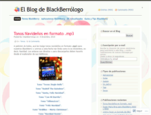 Tablet Screenshot of blackberrologo.wordpress.com