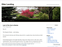 Tablet Screenshot of otterlanding.wordpress.com