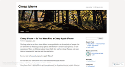 Desktop Screenshot of iphonecheapx.wordpress.com