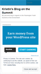 Mobile Screenshot of kristinoverbey.wordpress.com