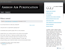 Tablet Screenshot of ambion.wordpress.com