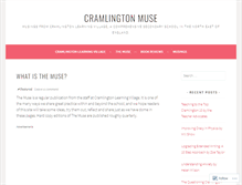 Tablet Screenshot of cramlingtonmuse.wordpress.com