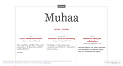 Desktop Screenshot of muhaa.wordpress.com
